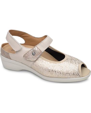 Sandalias CALZAMEDI  de Mujer SANDALIAS ORTOPEDICAS 0784 DEDOS MARTILLO  BEIGE