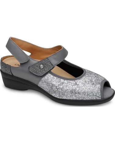 Sandalias CALZAMEDI  de Mujer SANDALIAS ORTOPEDICAS 0784 DEDOS MARTILLO  GRIS