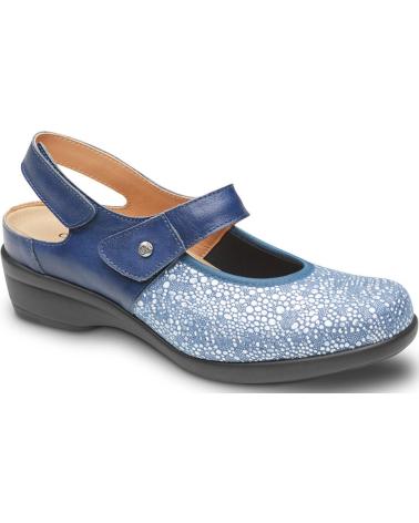 Sandalias CALZAMEDI  de Mujer SANDALIAS ORTOPEDICAS 0799 ELASTICOS JUANETE  AZUL