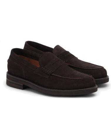 Mocassins LOTTUSSE  pour Homme DAYTONA LL06903-001 MARRN  MARRóN