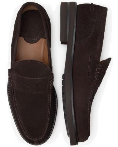 Mocassins LOTTUSSE  pour Homme DAYTONA LL06903-001 MARRN  MARRóN