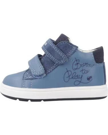 Botines GEOX  de Niño BOTAS NINO MODELO B BIGLIA BOY COLOR AZUL  C4277