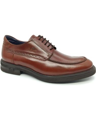 Zapatos FLUCHOS  de Hombre ZAPATO DE CORDONES BELGAS F1755 MARRON  MARRóN