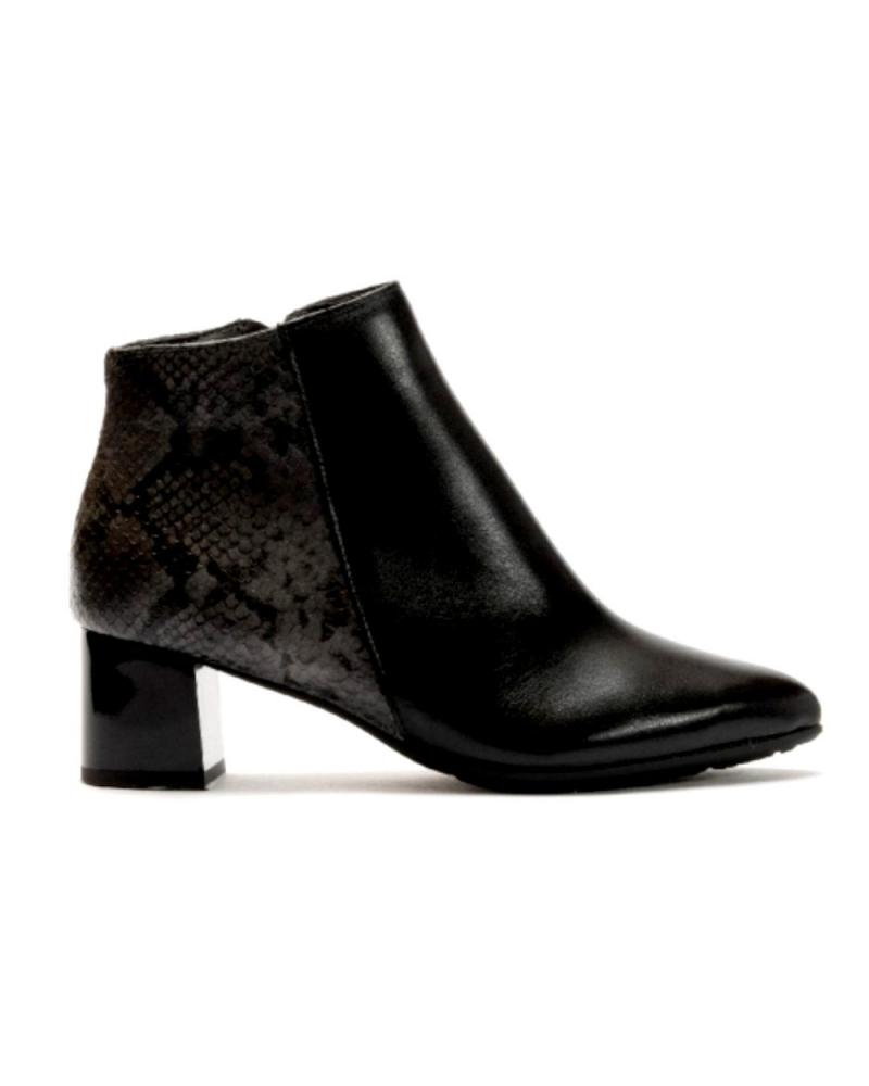 Stiefel für Damen PITILLOS - BOTIN DETALLE SERPIENTE NEGRO