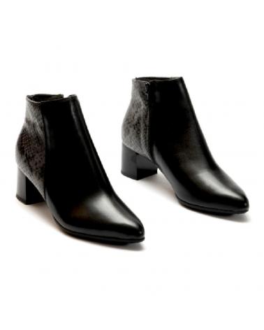 Stiefel für Damen PITILLOS - BOTIN DETALLE SERPIENTE NEGRO