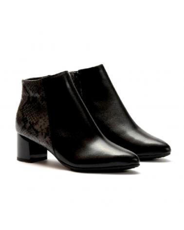 Stiefel für Damen PITILLOS - BOTIN DETALLE SERPIENTE NEGRO