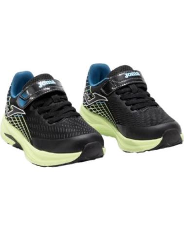 Deportivas JOMA  de Niño ZAPATILLAS RUNNING SUPER CROSS JR 2531 -LIMA  NEGRO
