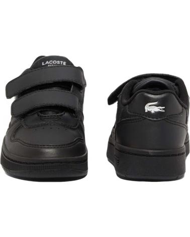 Deportivas LACOSTE  de Niño ZAPATILLAS T-CLIP SET PARA NINOS EN COLOR  NEGRO