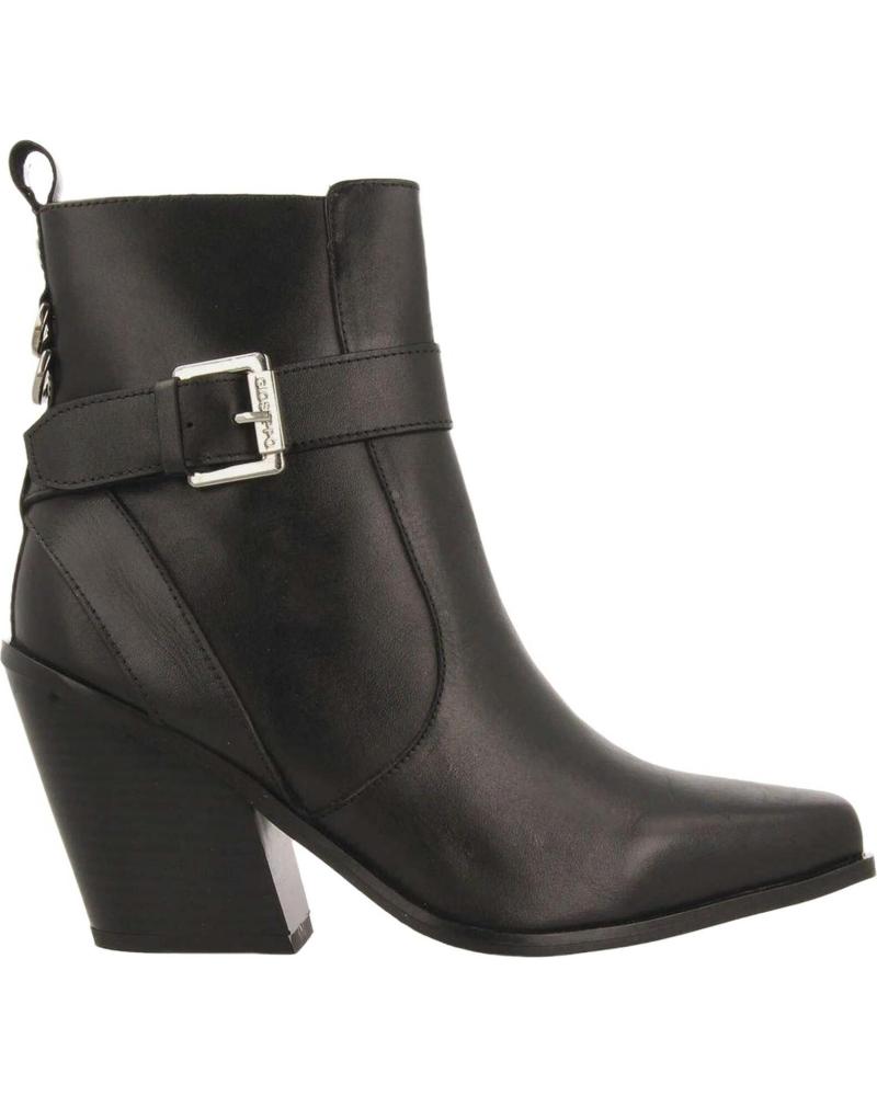 GIOSEPPO SANDVED 73218 LEATHER COWBOY BOOTS HEEL BROWN CUERO