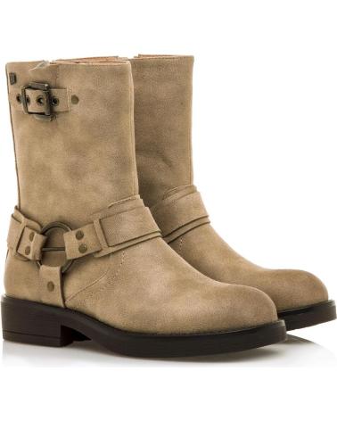 Botines MTNG  de Mujer 59833  BEIGE