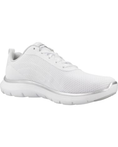 SKECHERS ZAPATILLAS RUNNING 150206 EN COLOR PARA MUJER BLANCO