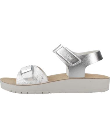 Sandálias GEOX  de Menina SANDALIAS NINA MODELO J SANDAL COSTAREI GI COLOR PLATA  C0434