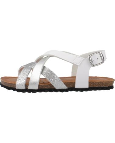 girl Sandals GEOX SANDALIAS NINA MODELO J SANDAL CHILENE GIR COLOR BLANCO C000  C0007