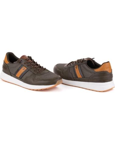 Zapatos YUMAS  de Hombre ZAPATILLA SNEAKER HOMBRE NARVIK CAQUI  KAKI