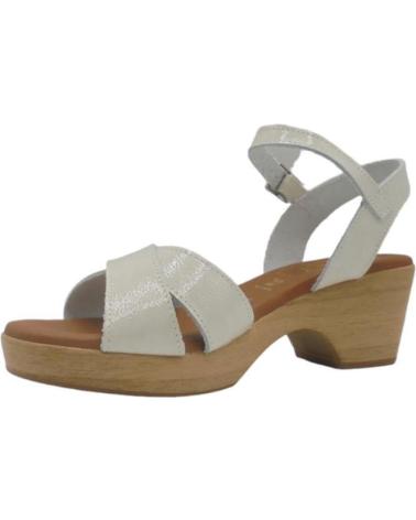 Sandalias OH MY SANDALS  de Mujer SANDALIA MUJER VESTIR PIEL 5375 PIEL  BLANCO ROTO