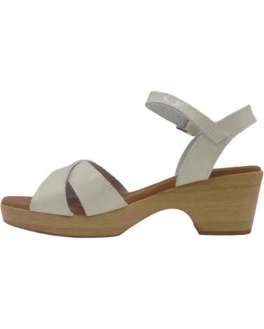 Sandalias OH MY SANDALS  de Mujer SANDALIA MUJER VESTIR PIEL 5375 PIEL  BLANCO ROTO