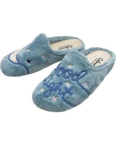 Pantoufles CABRERA  pour Femme - ZAPATILLAS CASA MUJER MOD 3184 MENTA  AZUL