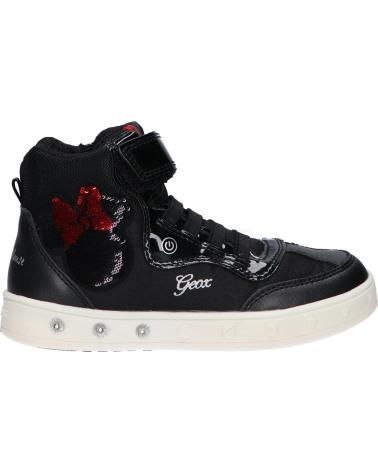 Stivali GEOX  per Bambina J158WJ 011AJ J SKYLIN GIRL  C0048 BLACK-RED