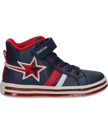 Stivaletti GEOX  per Bambino J26FGB 054FU J PAWNEE BOY  C0735 NAVY-RED