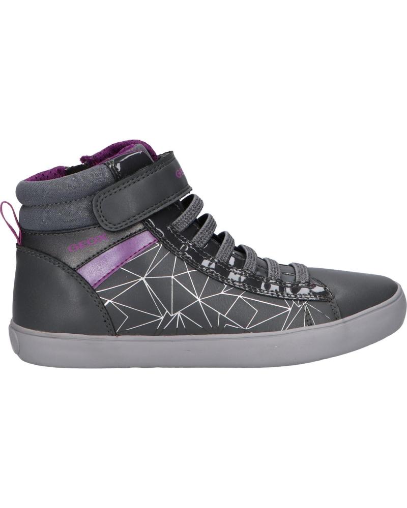 Esportes  GEOX  de Menina J164NA 00454 J GISLI GIRL  C9F8B DK GREY-CYCLAMEN