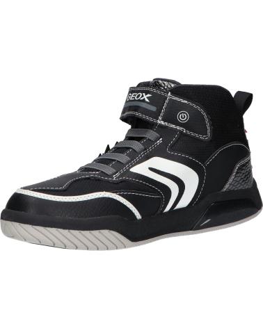 Deportivas GEOX  de Niño J169CA 0BU11 J INEK BOY  C0127 BLACK-WHITE