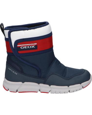 boy Mid boots GEOX J269XF 0FU50 J FLEXYPER BOY B ABX  C0735 NAVY-RED