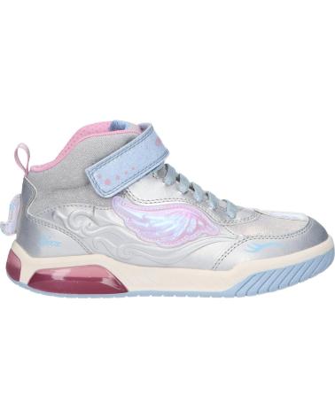 Esportes  GEOX  de Menina J26ASA 0NFEW J INEK GIRL  C1294 SILVER-SKY