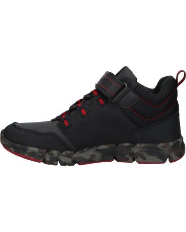 boy Mid boots GEOX J949XA 032FU J FLEXYPER BOY B ABX  C0048 BLACK-RED