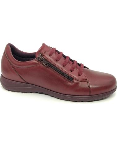 Woman shoes PITILLOS DEPORTIVO 20010 BURDEOS  ROJO