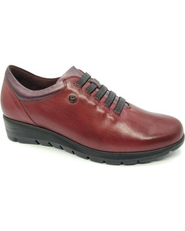 Woman shoes PITILLOS DEPORTIVO 2703 BURDEOS  ROJO