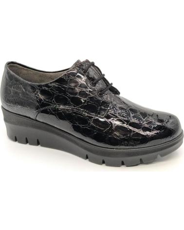 Woman shoes PITILLOS ZAPATO DE CORDONES 5340  NEGRO