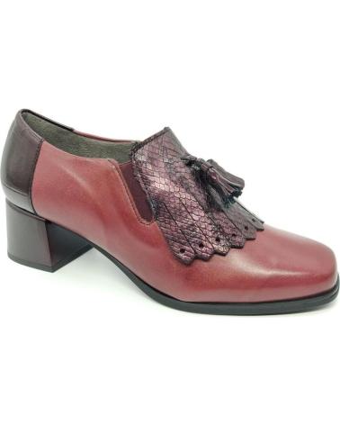 Woman Zapatos de tacón PITILLOS MOCASIN 5413 BURDEOS  ROJO