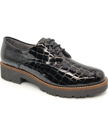 Zapatos PITILLOS  de Mujer ZAPATO DE CORDONES 10081  NEGRO