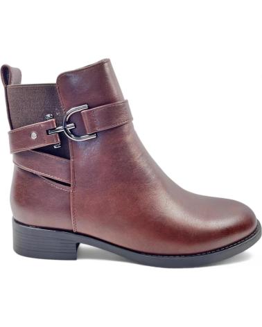 Stiefel TIMBOS  für Damen BOTIN PLANO DE MUJER MARRON 130935  MARRóN