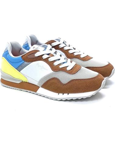 PEPE JEANS ZAPATILLAS LONDON PARA MUJER EN COLOR BLANCO