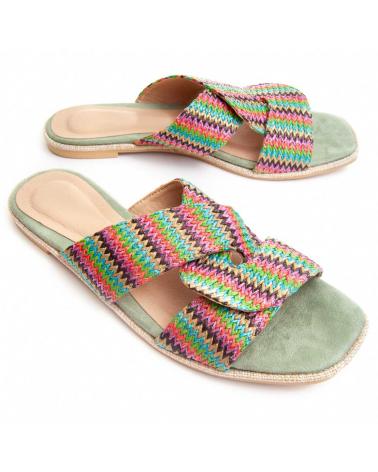 Sandales pour Femme MONTEVITA NEW30 GREEN