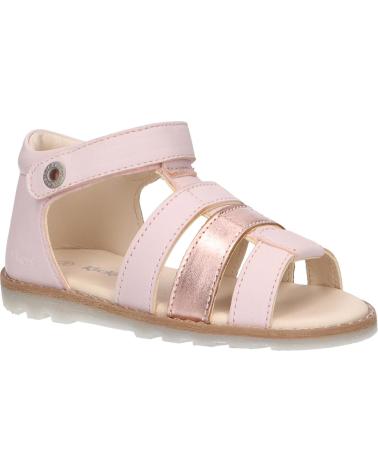 girl Sandals KICKERS 860663-10 NOOPI 131 ROSE CLAIR