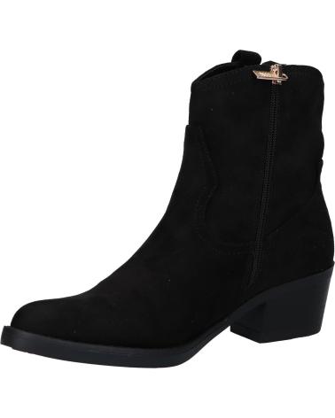 Botines de Mujer XTI BOTA CAMPERA 142039  DE NEGRO
