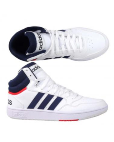 Scarpe sport ADIDAS  per Uomo ZAPATILLAS HOOPS 3 0 MID GY5543  BLANCO