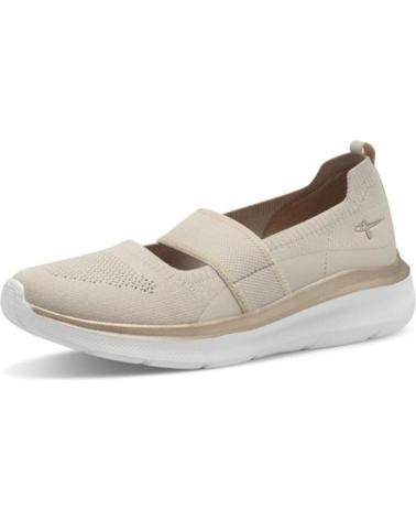Sapatos TAMARIS  de Mulher 82108 TEJIDO  BEIG