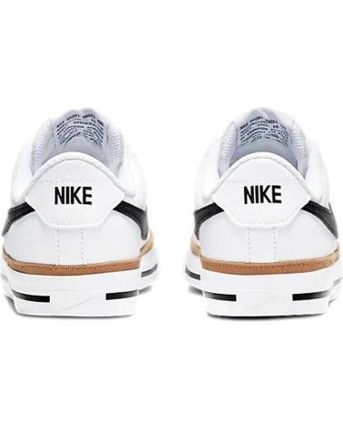 Deportivas de Mujer y Hombre NIKE ZAPATILLAS NEGRO COURT LEGACY DA5380 BLANCO