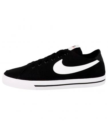 Woman and Man Trainers NIKE ZAPATILLAS NEGRAS COURT LEGACY CNVS CW6539  NEGRO