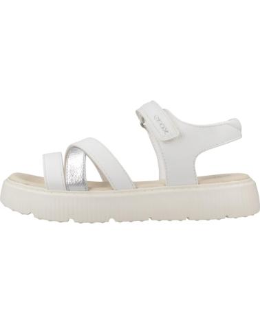 girl Sandals GEOX SANDALIAS NINA MODELO J SANDAL KODETTE GIR COLOR BLANCO C000  C0007