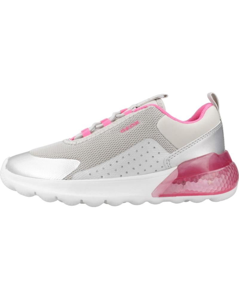 Deportivas GEOX  de Niña ZAPATILLAS NINA MODELO J ACTIVART ILLUMINUS COLOR GRIS  C1W8L