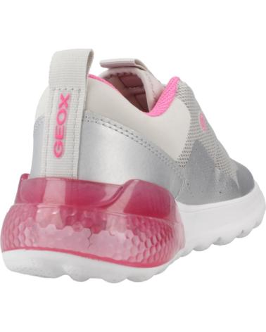 Deportivas GEOX  de Niña ZAPATILLAS NINA MODELO J ACTIVART ILLUMINUS COLOR GRIS  C1W8L