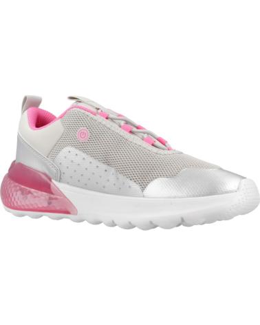 Deportivas GEOX  de Niña ZAPATILLAS NINA MODELO J ACTIVART ILLUMINUS COLOR GRIS  C1W8L