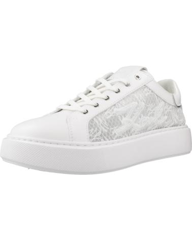 Sapatilhas KARL LAGERFELD  de Mulher ZAPATILLAS MUJER MODELO KUP AUTOGRAPH LACE LO COLOR BLANCO 4  411 WHITE