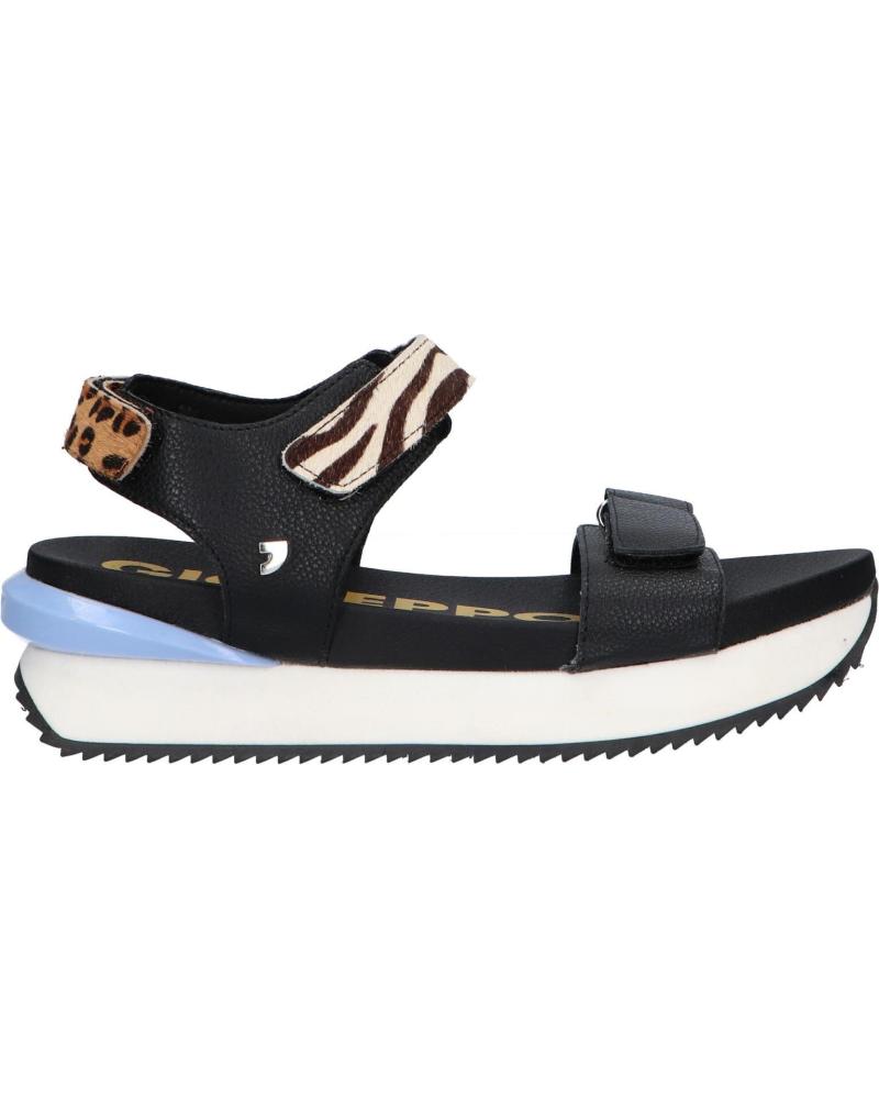 Sandalias GIOSEPPO  de Mujer 65485-TAQUARA  NEGRO