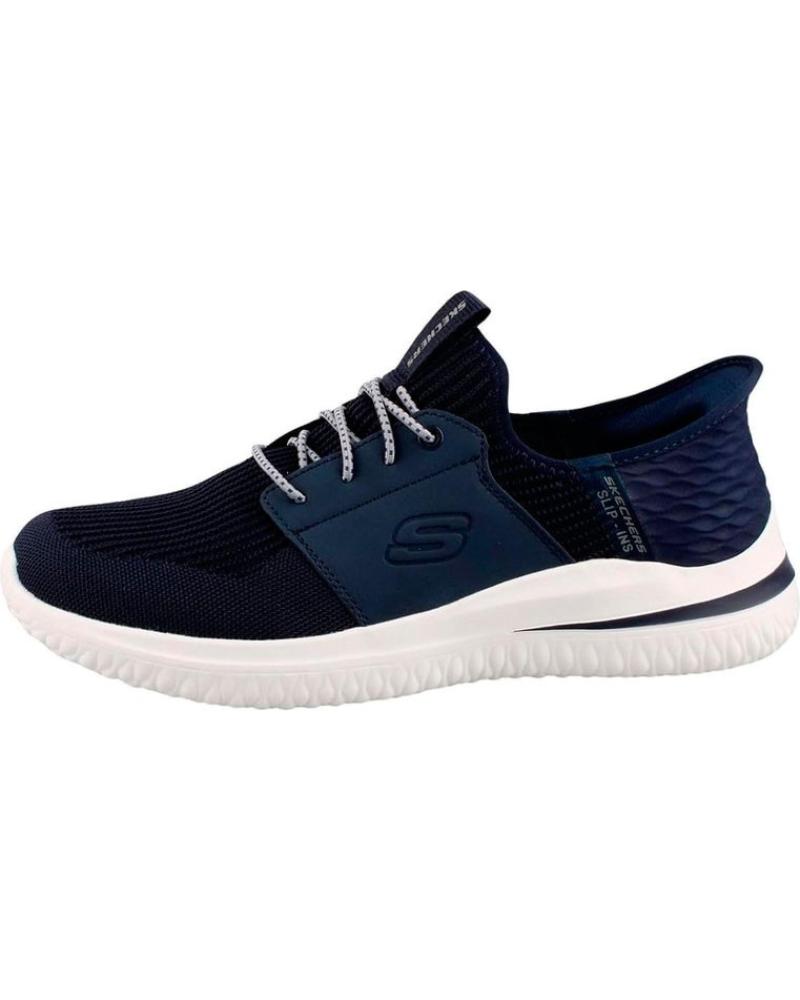 Sportif SKECHERS  pour Homme ZAPATILLA HOMBRE DELSON 3 0 210650-NVY  AZUL