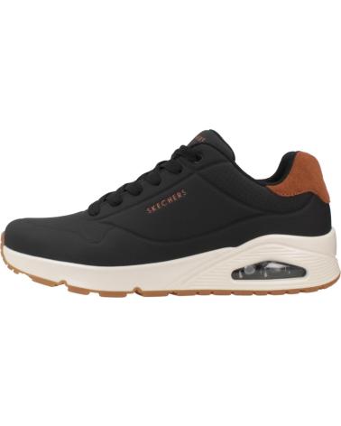 SKECHERS ZAPATILLAS 183004BLK EN PARA HOMBRE NEGRO